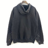 Carhartt Distressed Workwear Black Hoodie Size L Sleeve Spell Out