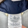 Vintage Adidas 90Ss Logo Navy Blue Full Zip Track Jacket Size L