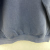 Nike Small Logo Embroidered Blue Sweatshirt Size L Crewneck