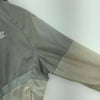 Nike Logo Full Zip Hooded Vintage Windbreaker Jacket Size L Gray