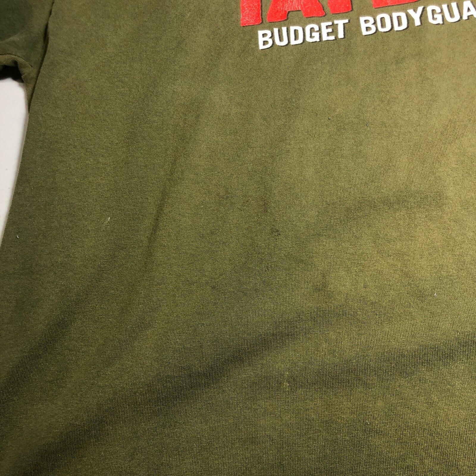 2008 Drillbit Taylor Comedy Movie Budget Bodyguard Green T-shirt Size M