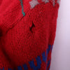 Pendleton Wool Knit Sweater Red Crewneck Size Large 90s