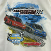 Chase Nascar Martinsville Speedway White Vintage T-shirt Size XXL Racing