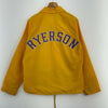 Ryerson University Yellow Windbreaker Jacket Size M 90s