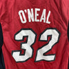 Vintage Miami Heat Shaq O` Neil Adidas NBA Red Jersey Size S