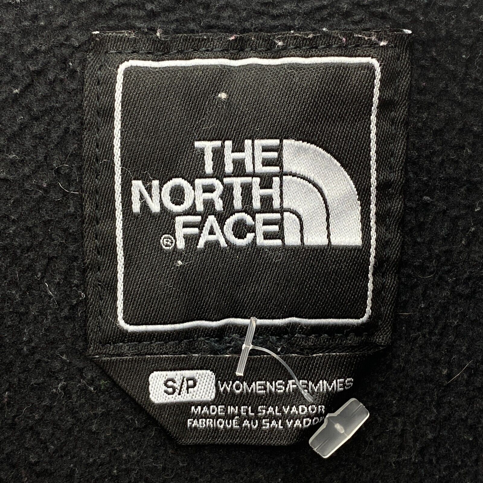 The North Face Women's Fleece Hooded Jacket Black Size S Full Zip