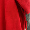 The North Face Logo Full Zip Red Gray Fleece Jacket Size XL