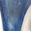 Levi's 501 Medium Wash Blue Denim Straight Jeans Size 32 Women's