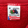 Heaven And Nature Sing Christmas Red Sweatshirt Size M Crewneck