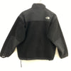 The North Face Black Logo Fleece Full Zip Jacket Size L Youth