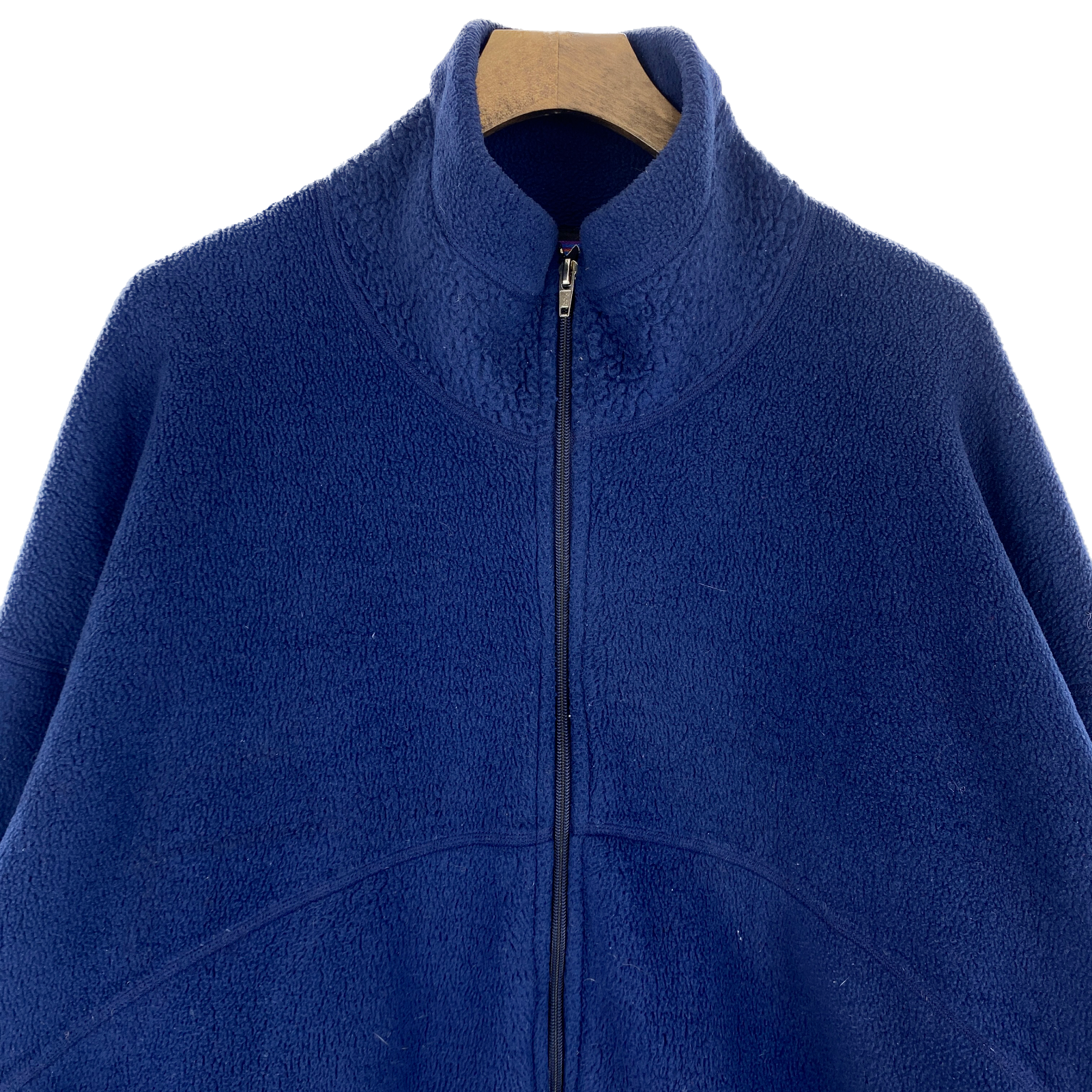 Vintage Patagonia Synchilla Navy Blue Fleece Full Zip Jacket Size L