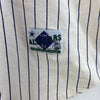 All Stars Bugs Bunny Looney Tunes Pinstripe Button Up White T-shirt Size M