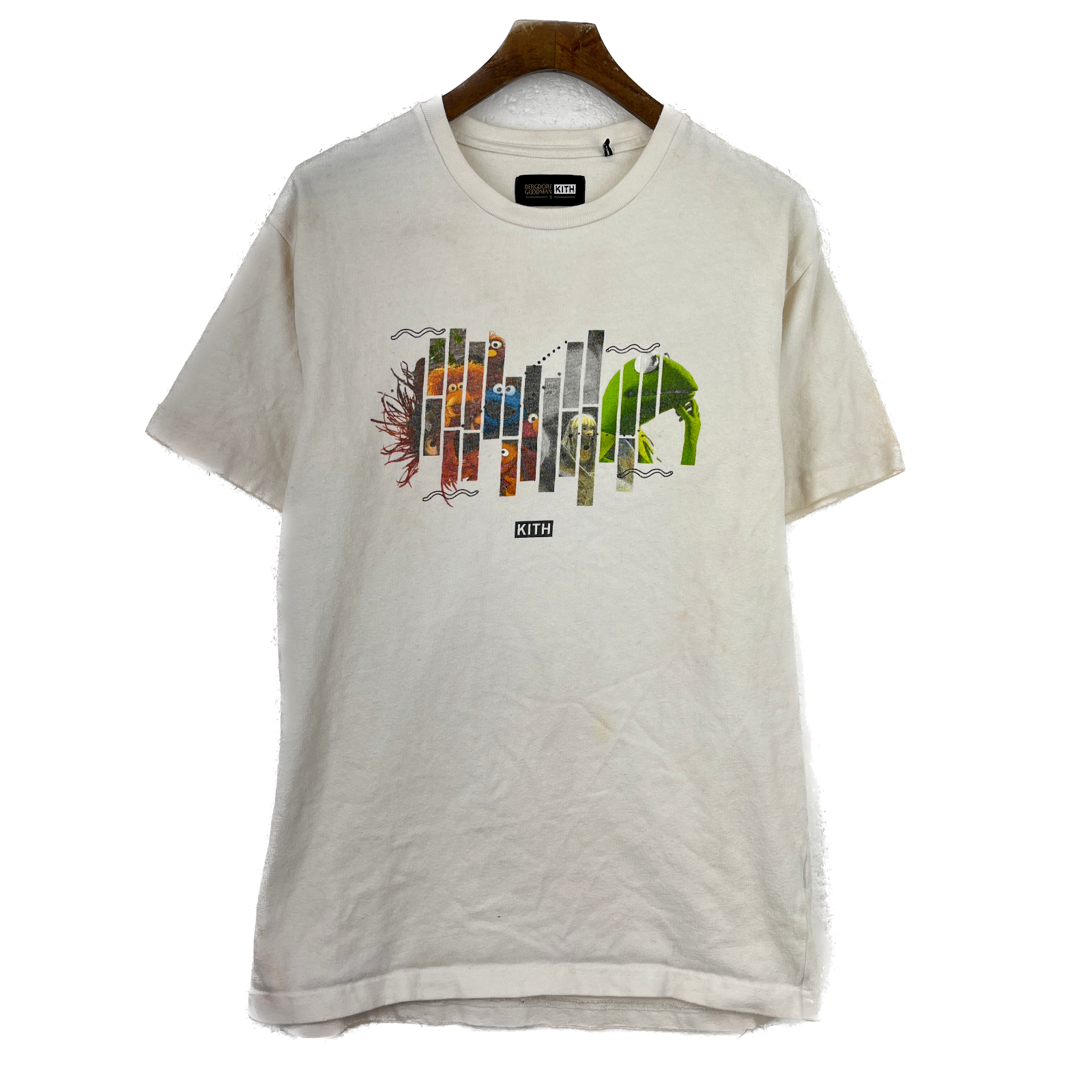 Sesame Street Kith Jim Henson White T-shirt Size S Single Stitch