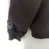 Carhartt Workwear Rain Defender Brown Hooded Jacket Size L Full Zip Up