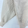 Vintage Adidas Golf Logo Beige Pullover Light Jacket Size S V-Neck