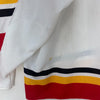 Vintage Pro Player NHL Calgary Flames White V-Neck Jersey Size XXL