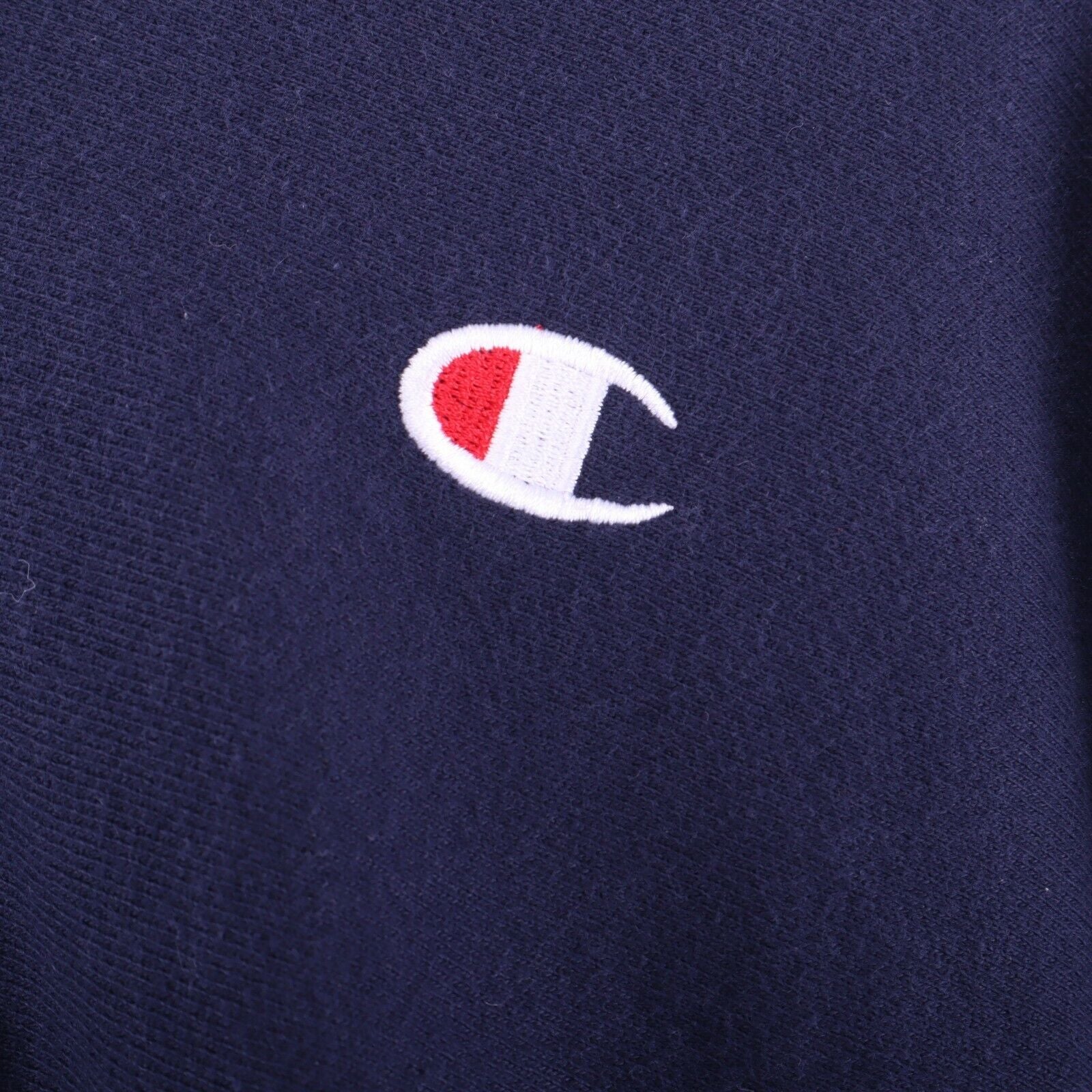 Champion Reverse Weave Blue Hoodie Size Large