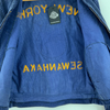 Corduroy Jacket Blue Size 38 Vocational Agriculture Future Farmers 90s