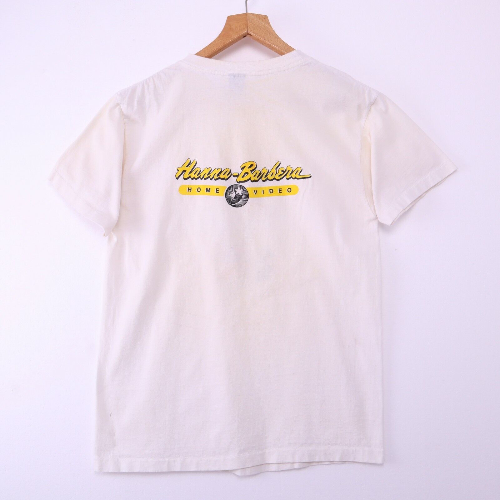 Top Cat and the Beverly Hills Cats 1988 Comedy Animation White T-shirt Size L
