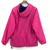 L.L. Bean Fleece Lined Hooded Pullover Jacket Pink Size S 1/4 Zip Women's