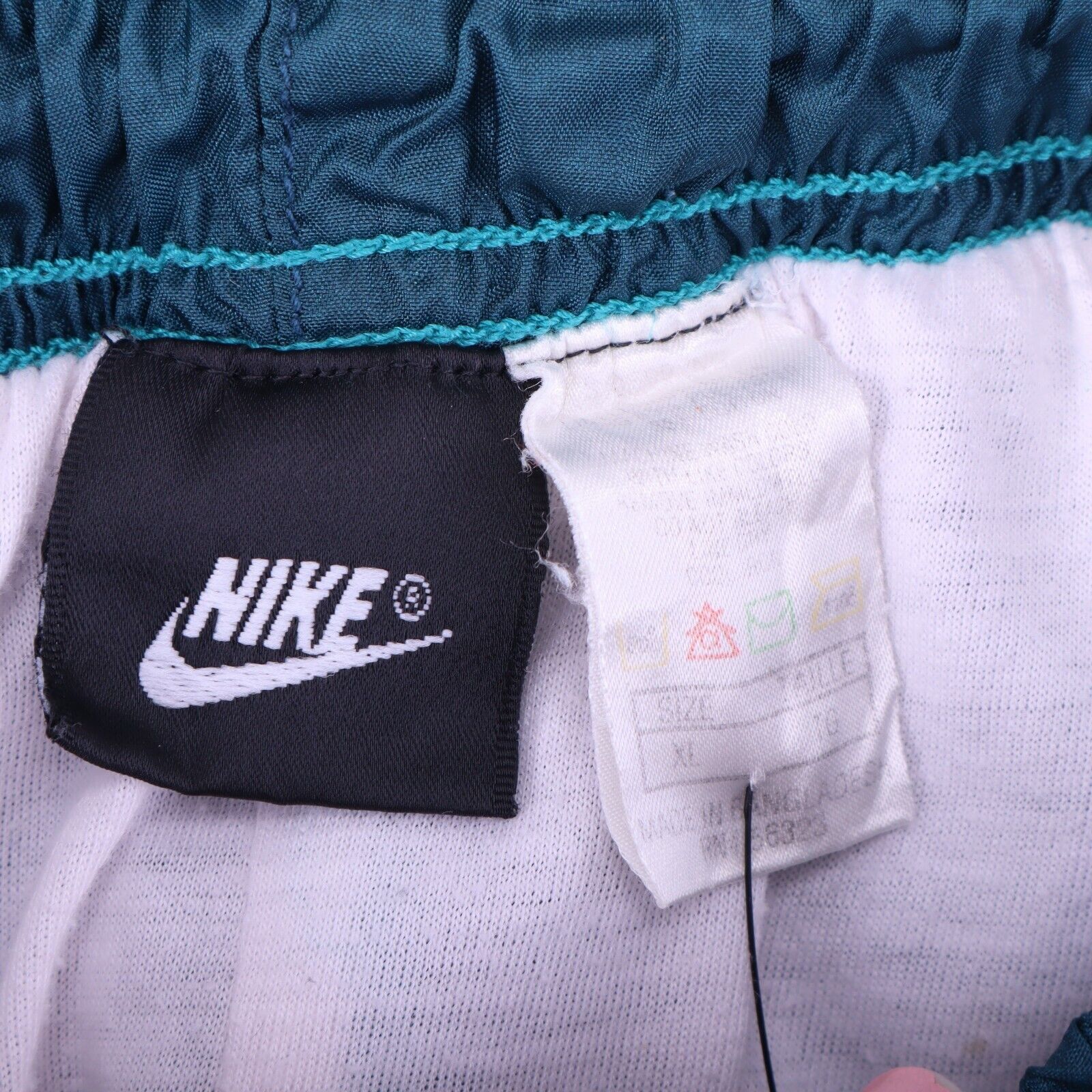 Nike Nylon Track Pant Green Size XL Activewear Running Jogging