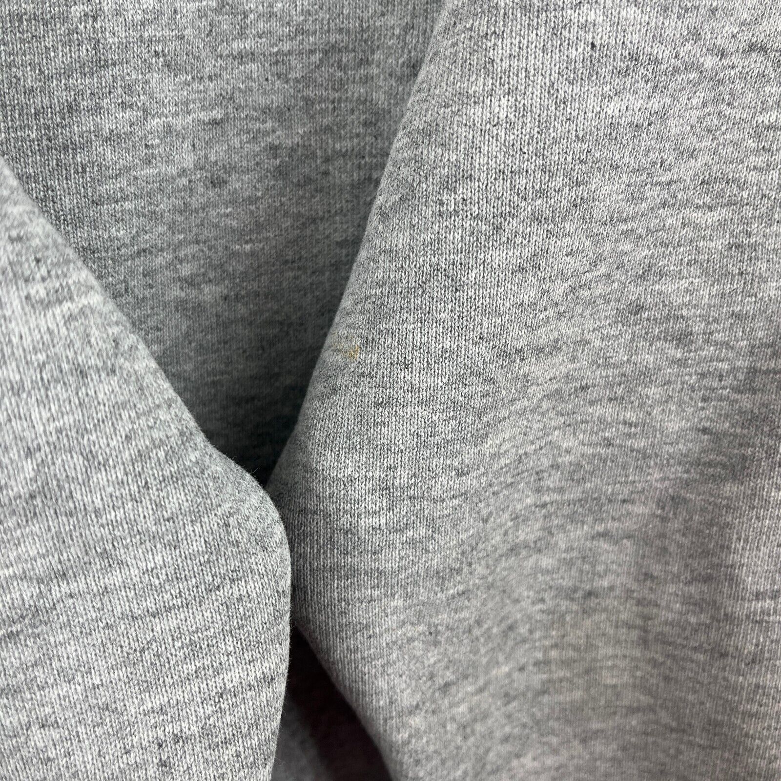 Vintage Nike Embroidered Swoosh Chest Logo Gray Hoodie Size XL