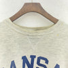 Champion Kansas Athlethics Logo Vintage Gray Sweatshirt Size XL