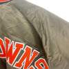 Cleveland Browns Logo Green Bomber Jacket Size XL
