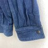 Calvin Klein Denim Full Zip Corduroy Collar Jacket Size M