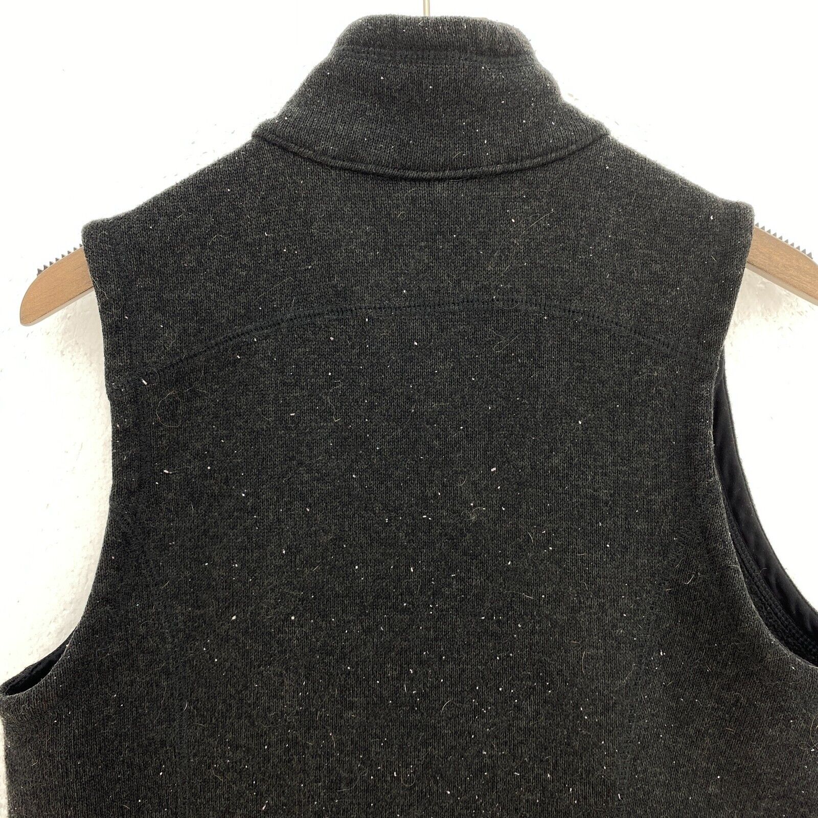 Vintage Patagonia Full Zip Black Vest Jacket Size M