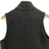 Vintage Patagonia Full Zip Black Vest Jacket Size M