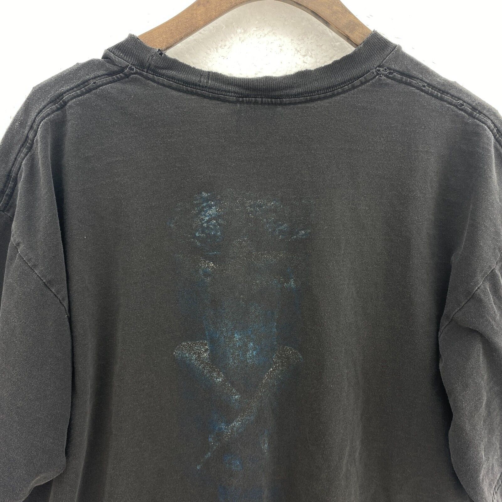 Vintage Faded Tool Band Shirt Giant Licensed Black Size XL