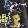Vintage Star Wars Episode I Movie Black T-shirt Size L