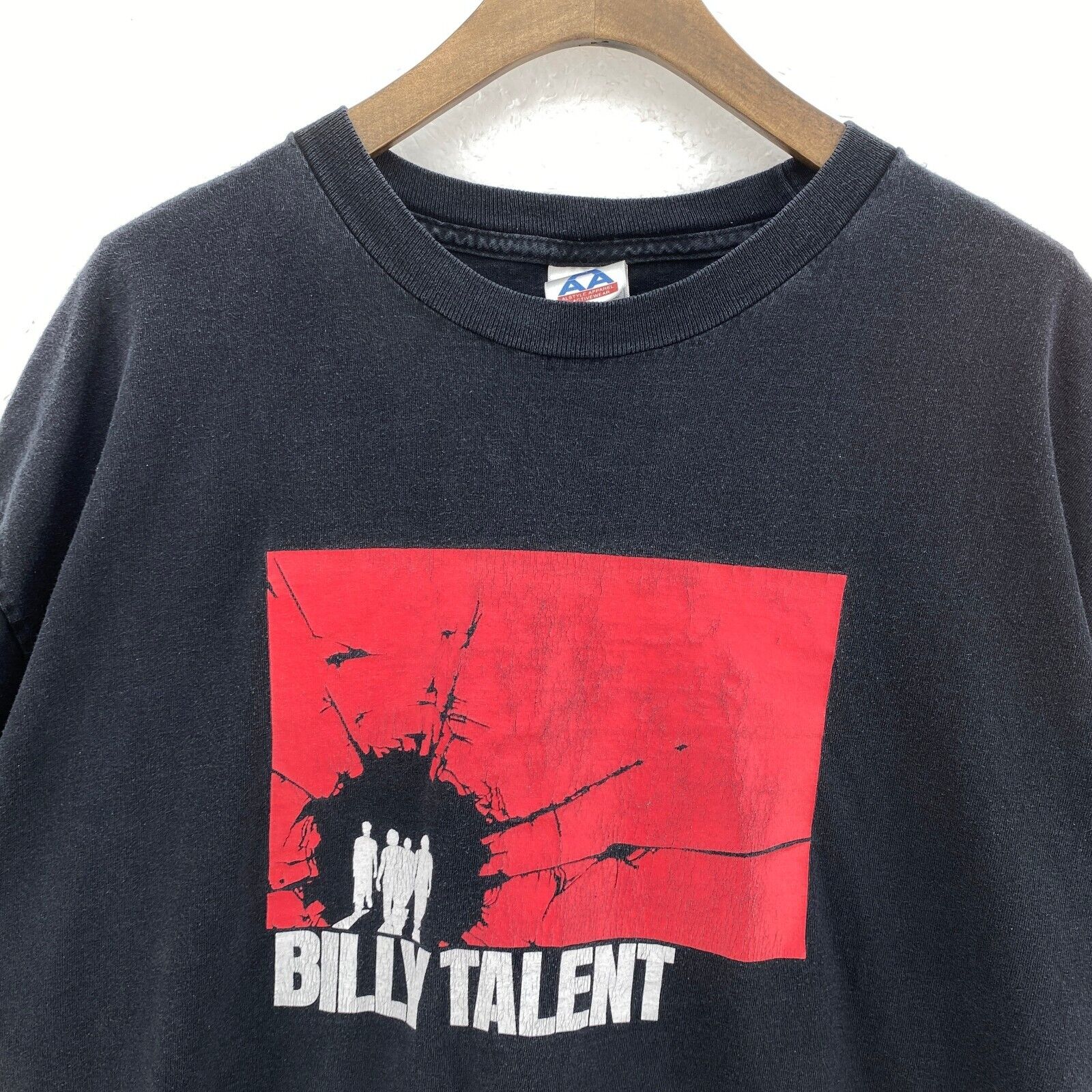 Billy Talent Rock Band Black Vintage T-shirt XL
