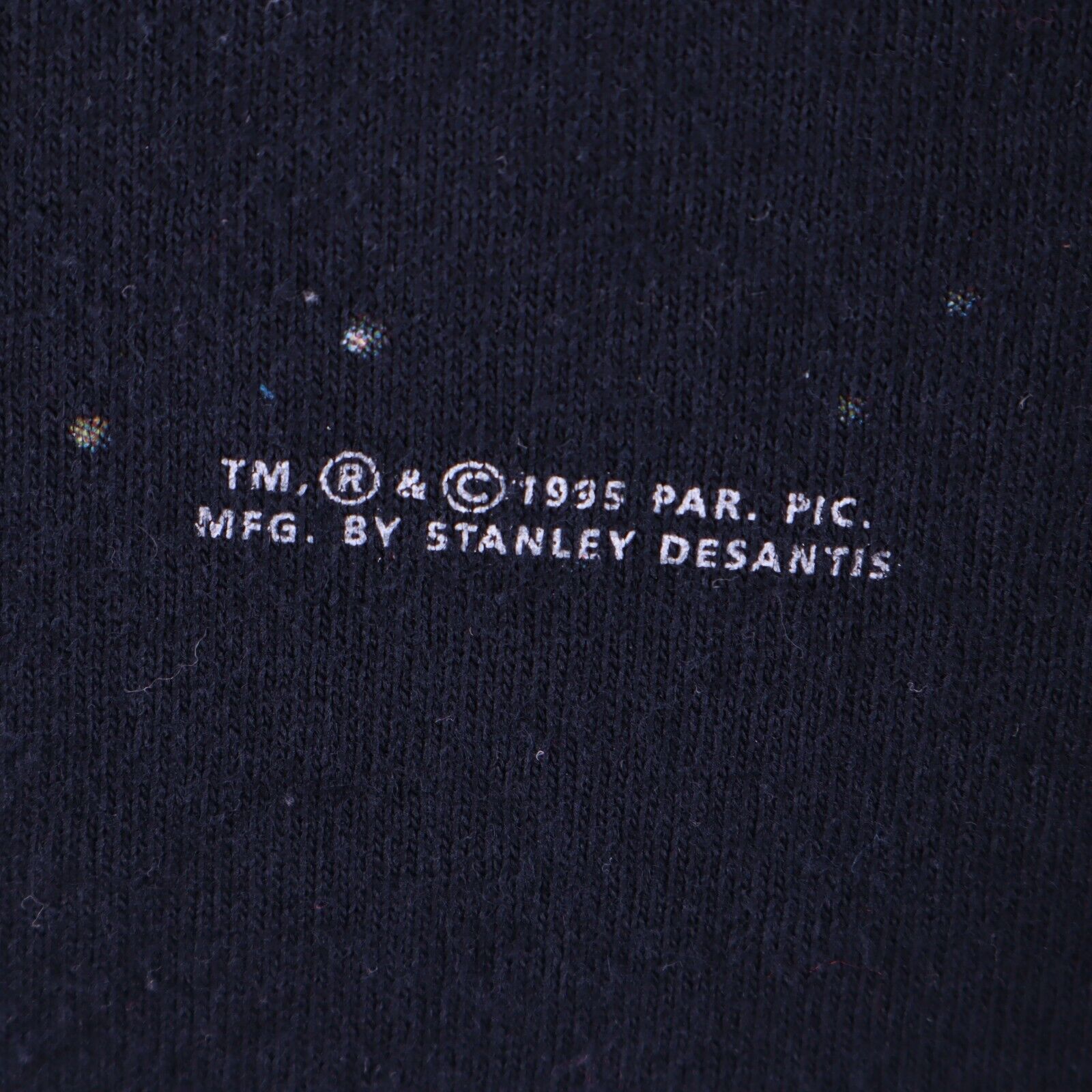 Star Trek Voyager 1995 Black T-shirt Size Large