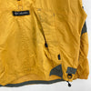 Columbia Half Zip Yellow Anorak Jacket Size L Hooded