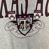 Texas A&M Aggies Atm College NCAA Gray Sweatshirt Size M Crew Neck