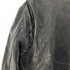 Leather World By Lucky Leather Black Biker Jacket Size 40 90s