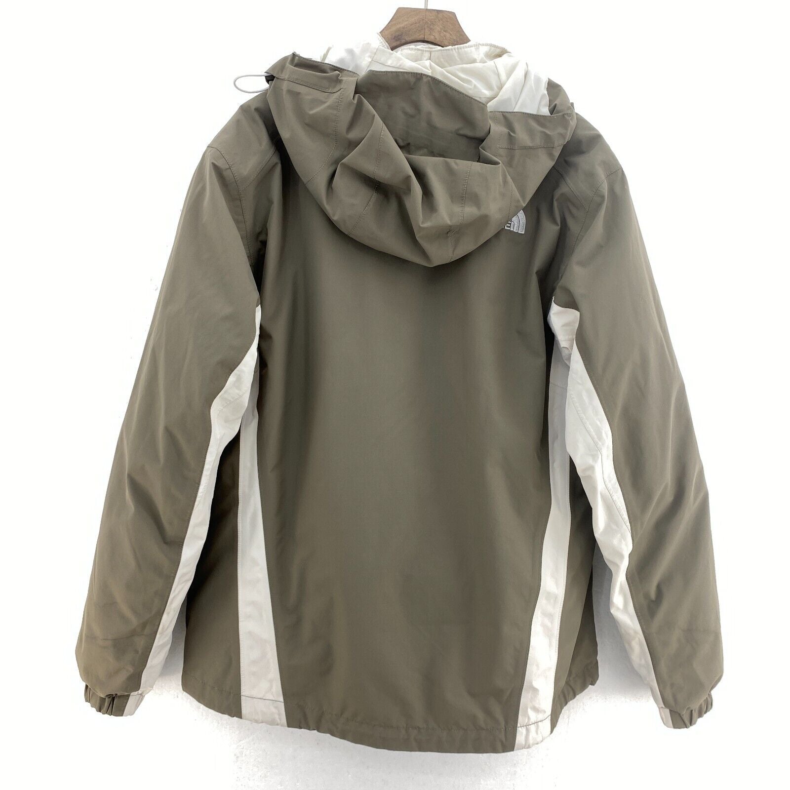 The North Face Women's Hyvent 3-In-1 Insulated Green Hooded Jacket Size L