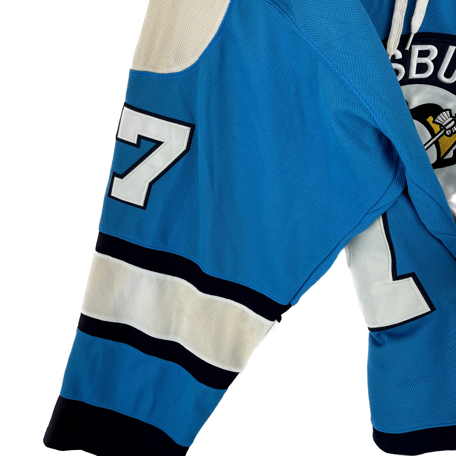 Vintage Reebok CCM Pittsburgh Penguins #87 Sidney Crosby Blue Jersey Size 54