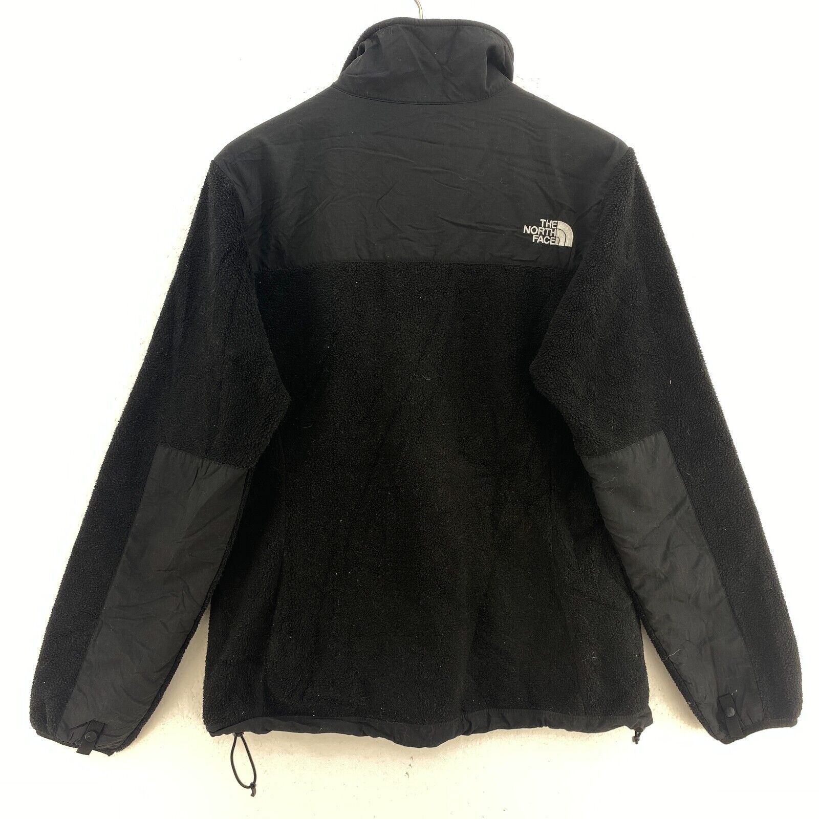 Women's The North Face Polartec Recycled Fleece Full Zip Blacked Jacket Size M