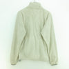 The North Face Full Zip Logo Fleece Jacket Size M Ivory Women's