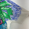 Tropical Caribbean Cancun Vacation White All Over Print T-shirt Size L