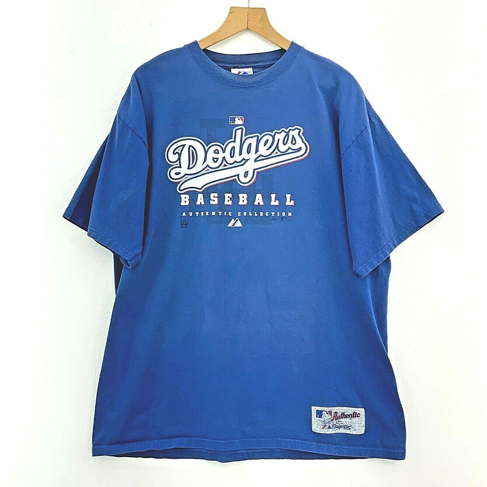 Los Angeles Dodgers Blue T-shirt Size L MLB Baseball