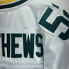 Reebok Clay Matthews 52 Green Bay Packers White Jersey NFL Size L
