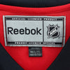 Vintage Reebok Calgary Flames NHL Ice Hockey Red Jersey V-Neck Size L