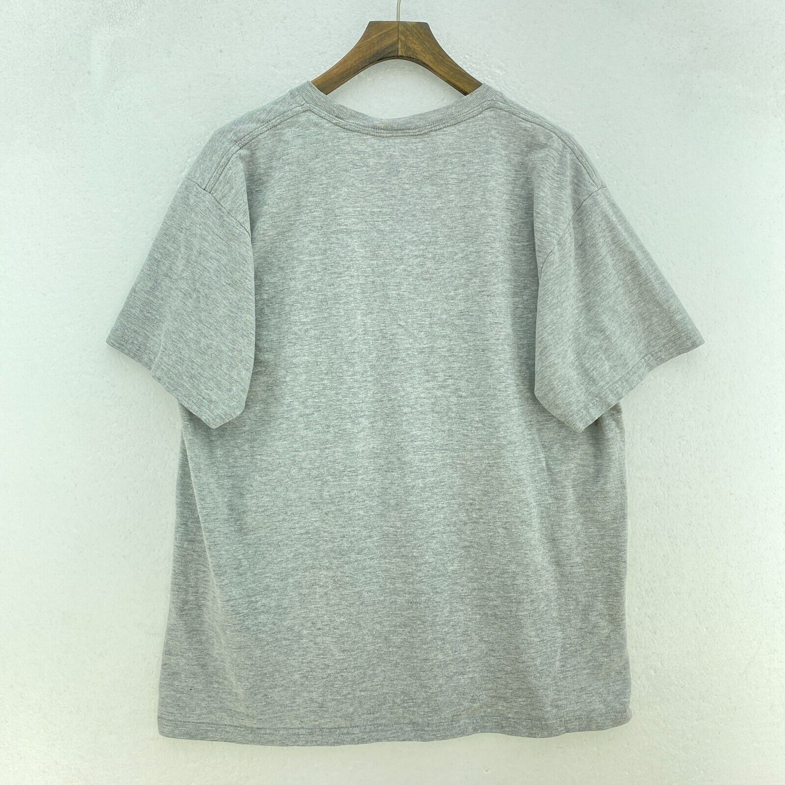 Nike Spell Out Logo T-shirt Size L Gray