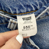 Levi's 550 Orange Tab Relax Fit Light Wash Blue Denim Shorts Size 33
