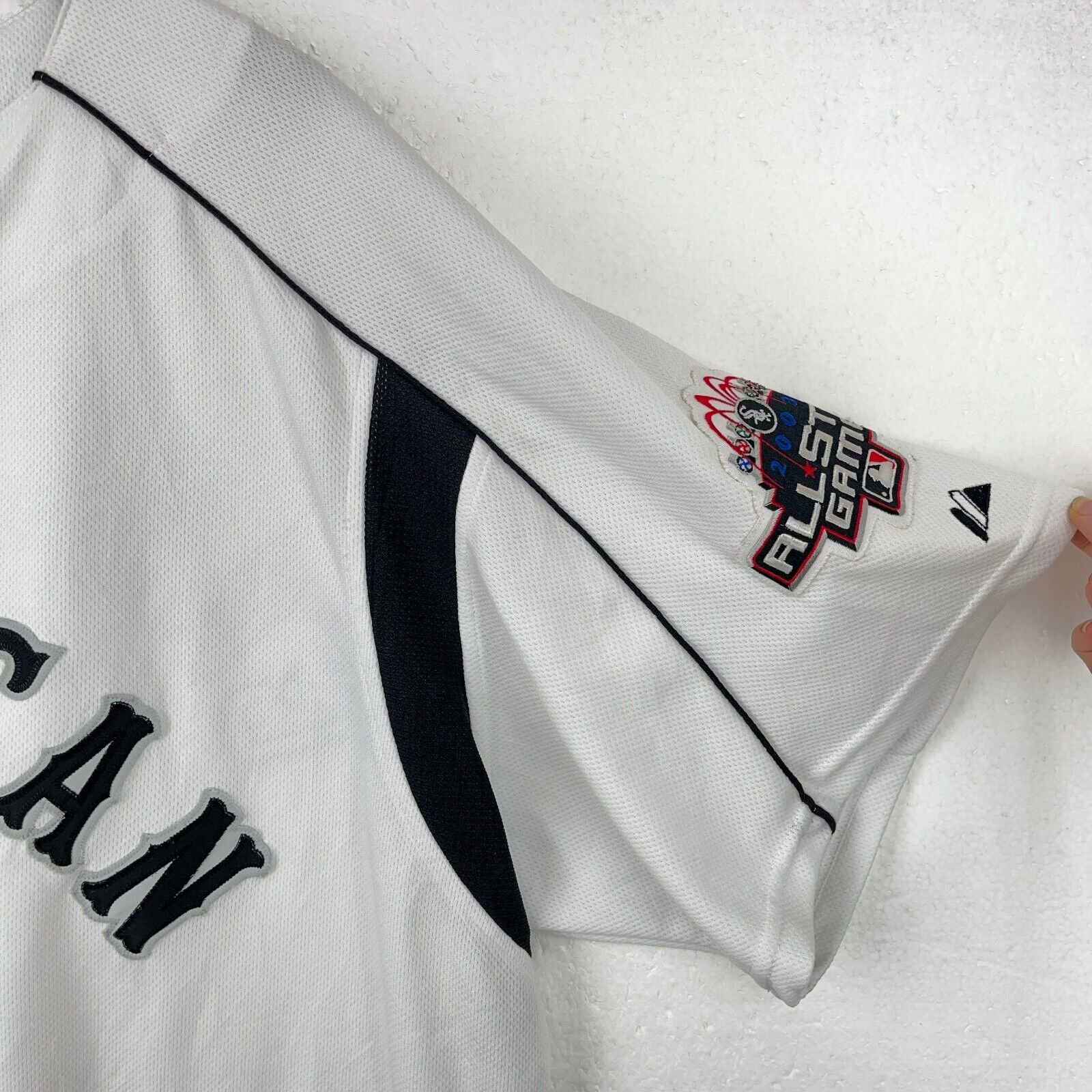Vintage Majestic All Star Game Chicago White Sox MLB White Jersey Size 2XL