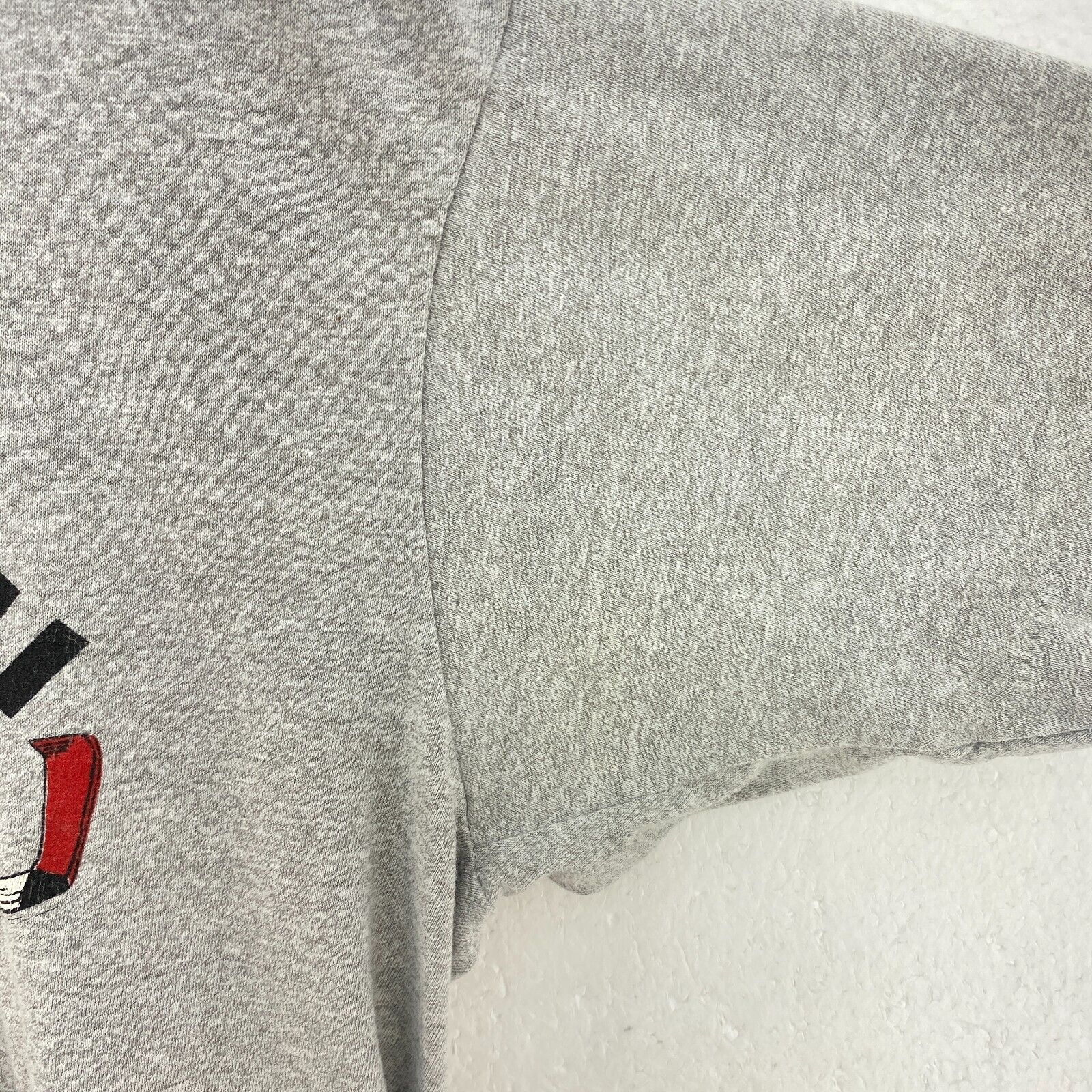 Ha-arold 27 Ice Hockey Gray T-shirt Size L Single Stitch Tee